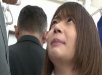 【手コキ】満員電車で激カワ女子校生にエッチな女の子られてそのまま生ハメできた夢の体験