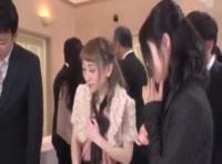 式場でも控室でも全員がSEX！淫汁にまみれた変態乱交ウェディング