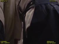 痴漢に襲われてしまうユニフォーム姿の女子たち【顔射】