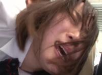 まだ何も知らない無垢な女子校生に痴漢！無許可中出しされ絶望