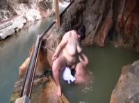 ド変態爆乳人妻を調教！露出SEXでガチ興奮し獣のようにイキ狂い