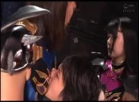 悪の手に堕ちたヒロインたちが肉棒にむしゃぶりつき快楽を貪って連続イキ