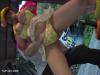 黒髪巨乳のスレンダー美女が野外で肉棒を握り締めながらフェラ奉仕！ iQoo